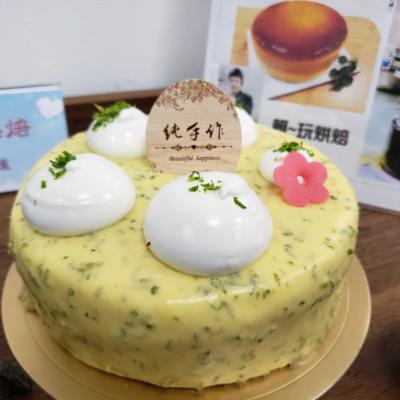 檸檬雪泡生乳蛋糕