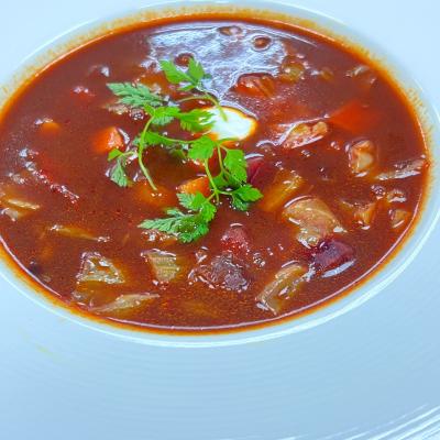 2025年1月法式四季豆酸奶沙拉×酸奶牛肉番茄蔬菜湯