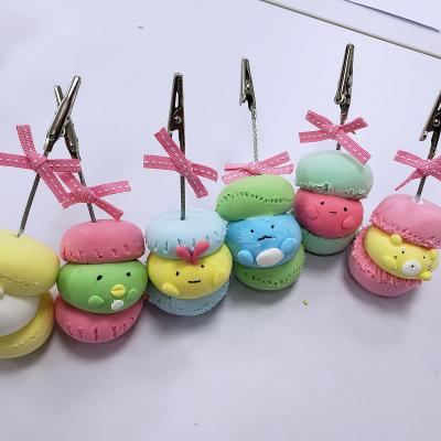 2021年3月角落生物馬卡龍MEMO夾上午