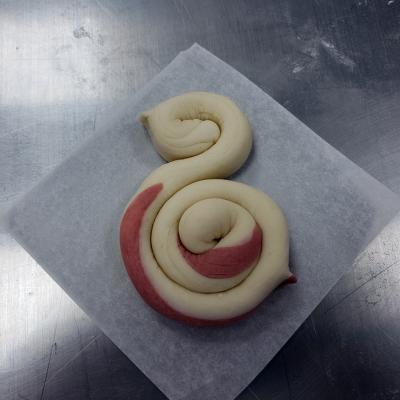 2021年3月花樣饅頭&花捲：刀切饅頭．雙色花捲．雙色玫瑰