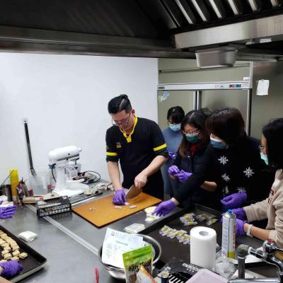 2024年1月新年伴手禮-抹茶草莓牛軋糖x方塊酥牛軋糖